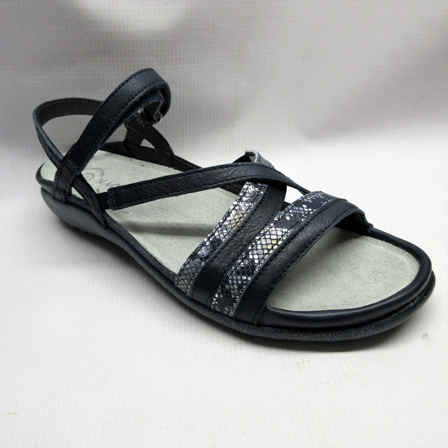 Naot Sandals Women Toi in Ink and Navy.JPG