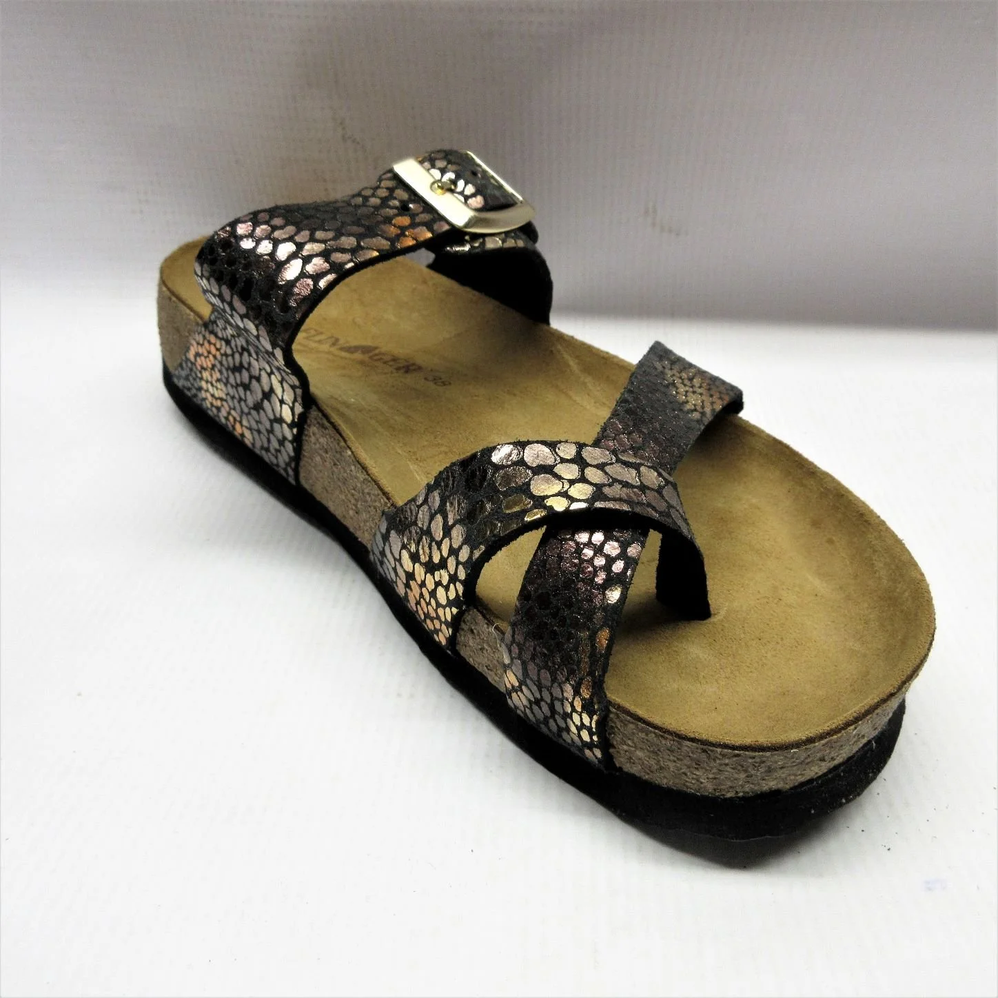 Haflinger Sandals Women Juno in Cobra Size 38.JPG