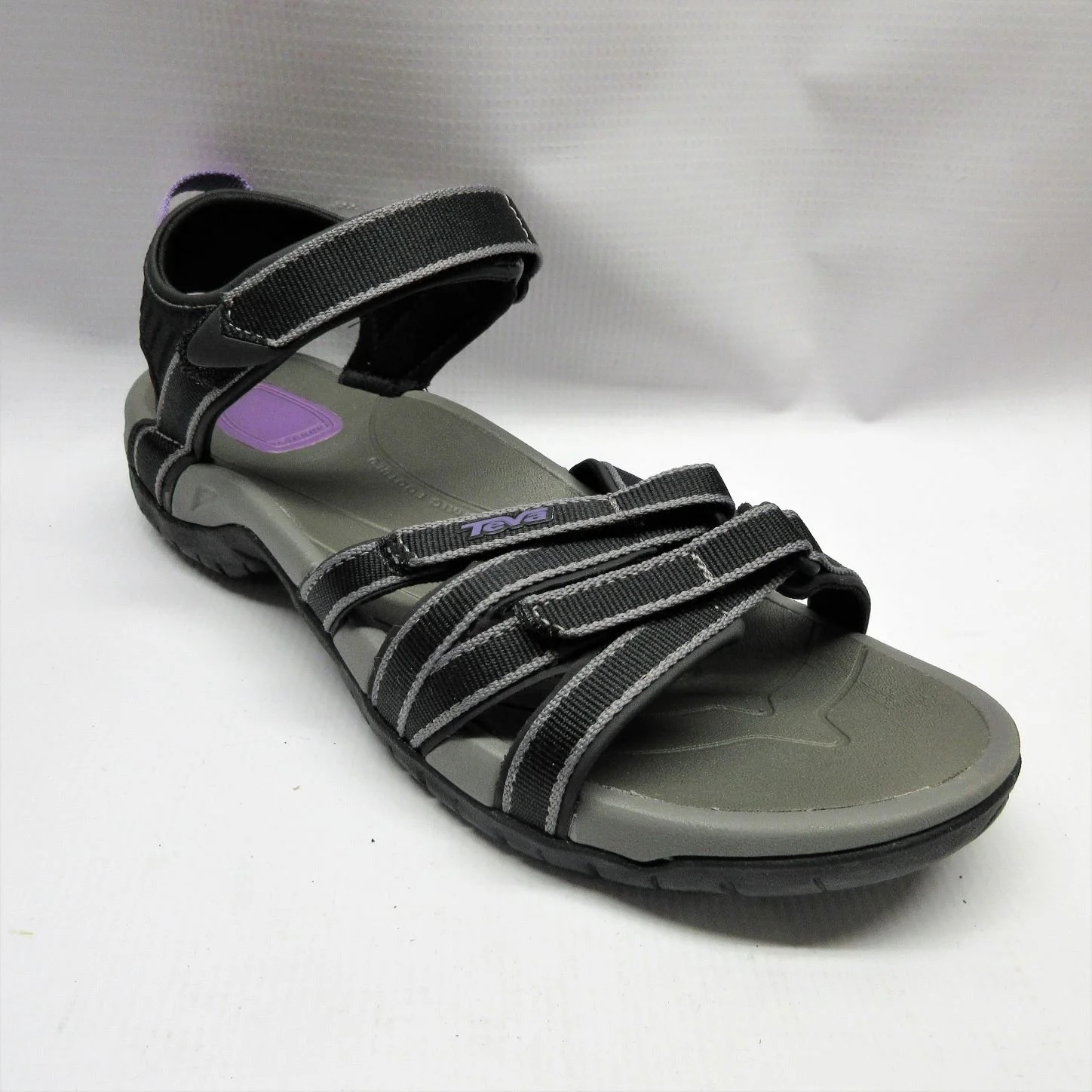 Teva Sandals Women Tirra in Black and Grey.JPG