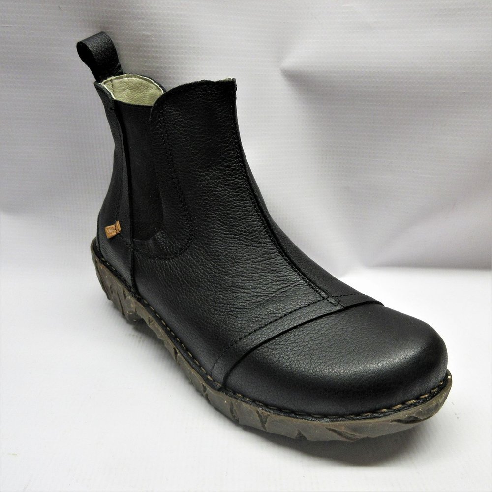 Gigante para jugar Tendero El Naturalista Boots Women N158 Yggdrasil Leather in Black — Cabaline