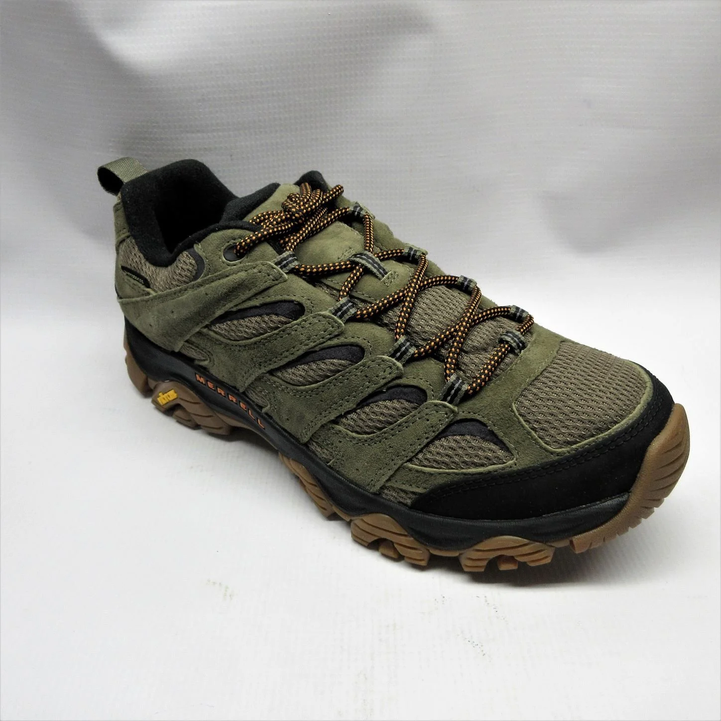 Merrell Shoes Men Moab 3 Low Waterproof in Olive.JPG