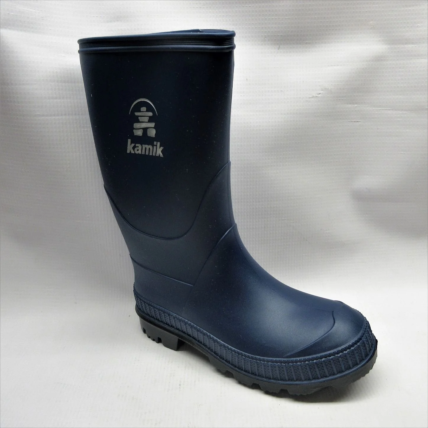 Kamik Boots Children Stomp Rain in Light Navy.JPG