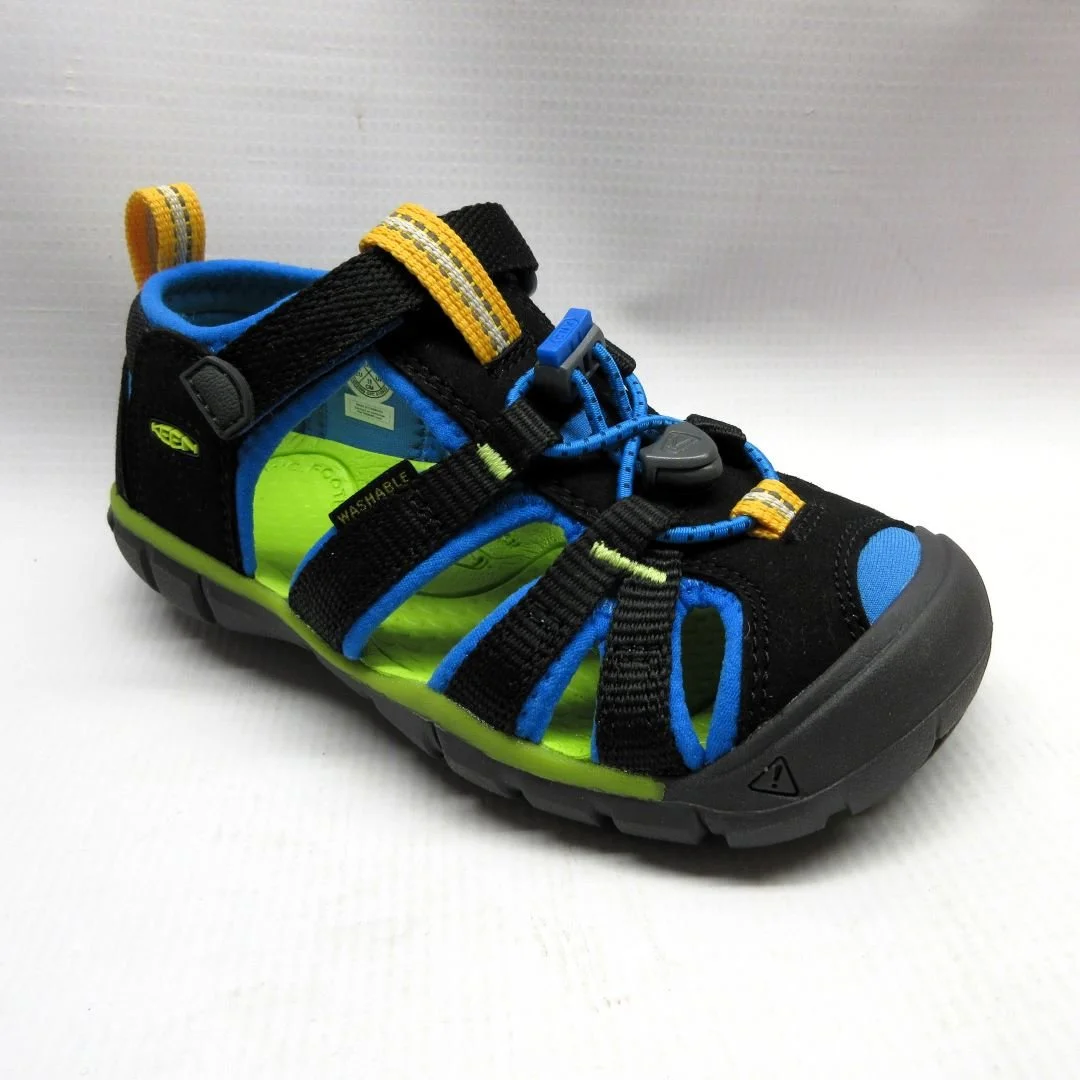 Keen Sandals Children Seacamp in Black and Blue