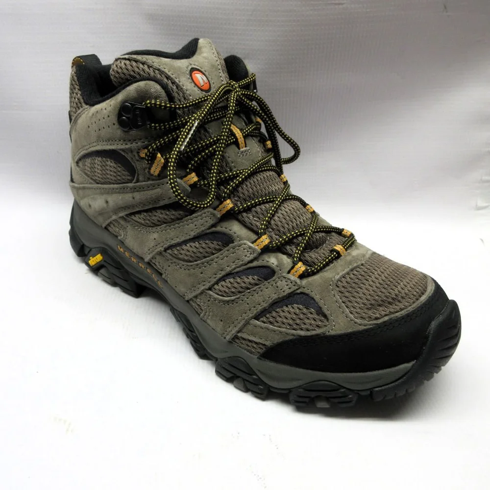 Merrell Boots Men Moab 3 Mid in Walnut — Cabaline display picture 1