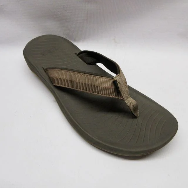 Teva Sandals Men Hurricane Flip in Bison Size 12.jpeg