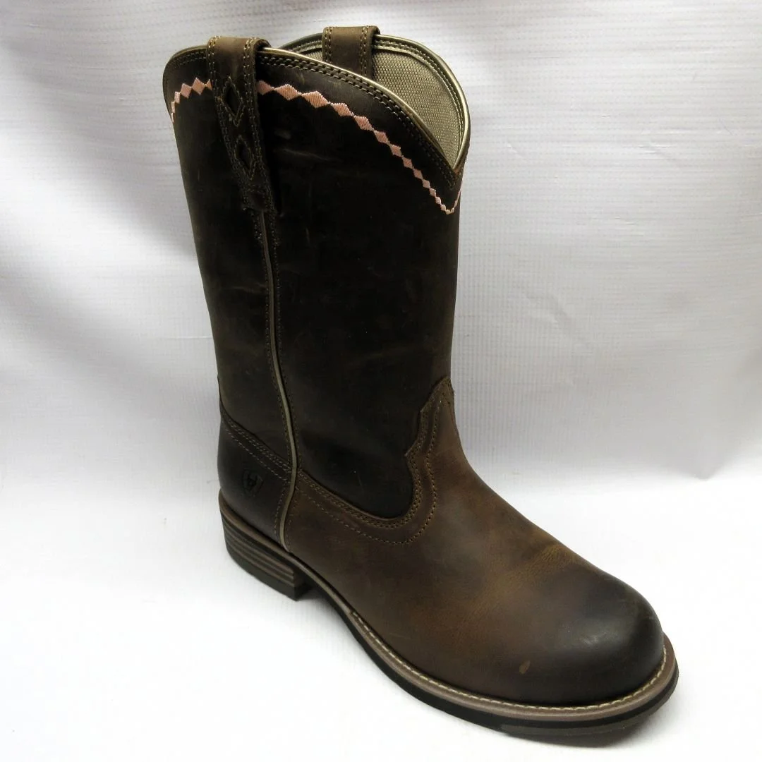 Ariat Boots Women Unbridled Roper in Distressed Brown.JPG