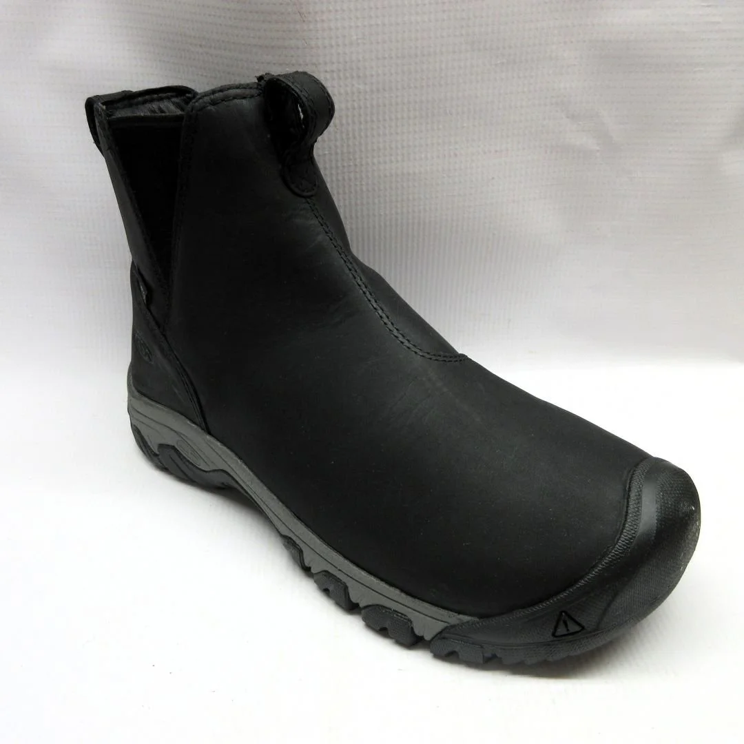 Keen Boots Women Greta Chelsea Waterproof in Black and Grey.JPG