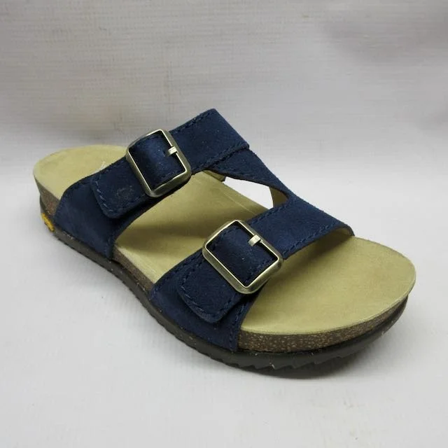 Dansko Sandals Women Dayna in Navy Size 37.jpeg