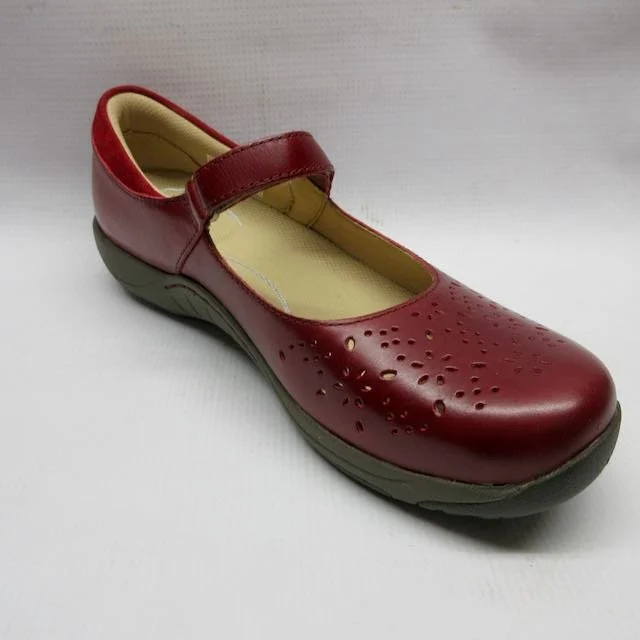 Dansko Shoes Women Stacy in Red.jpeg