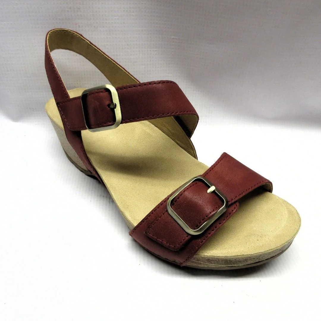 Dansko Sandals Women Trinity in Cayenne.JPG