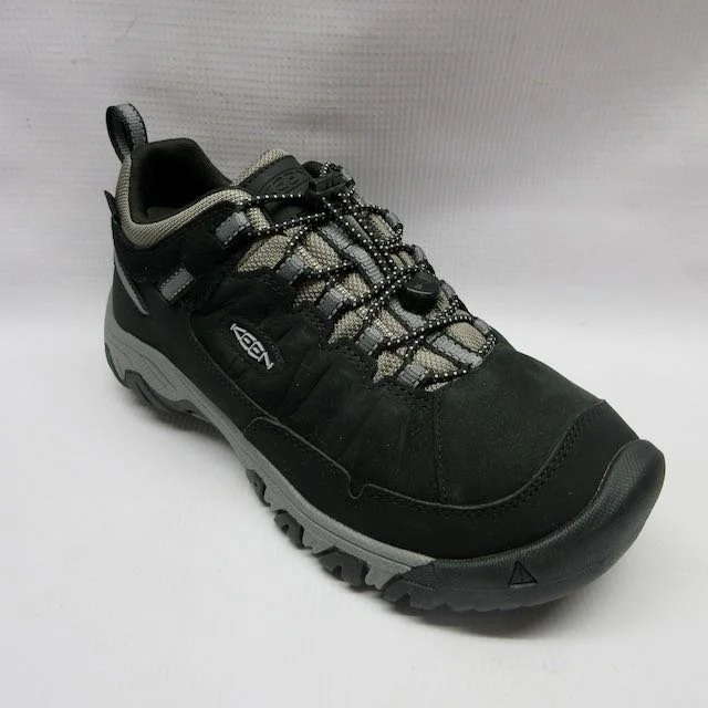 Keen Shoes Children Targhee Low Waterproof in Black