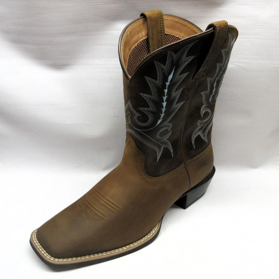 Ariat Boots Men Sport Outfitter in Distressed Brown Left.JPG