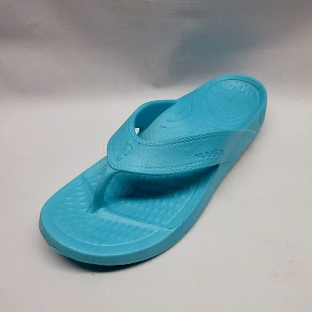 Nuusol Sandals Unisex Flip Flop Cascade in Ocean Left.jpeg