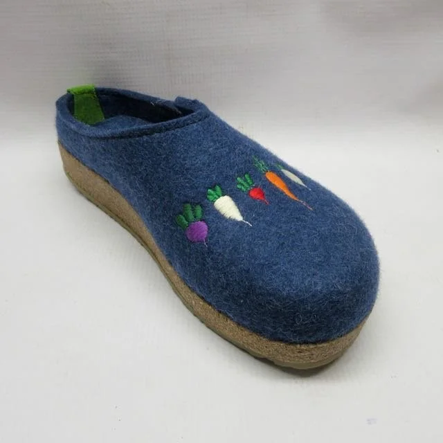 Haflinger Slippers Unisex Roots in Jeans.jpeg