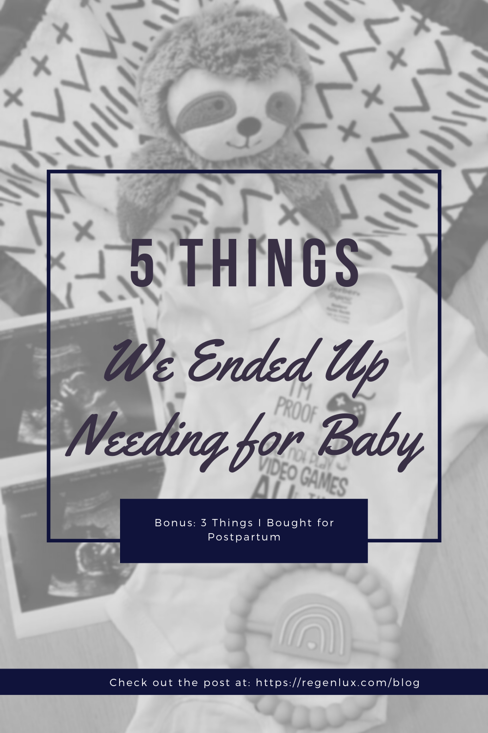5 Things We Didn't Buy Before Baby Arrived But Needed