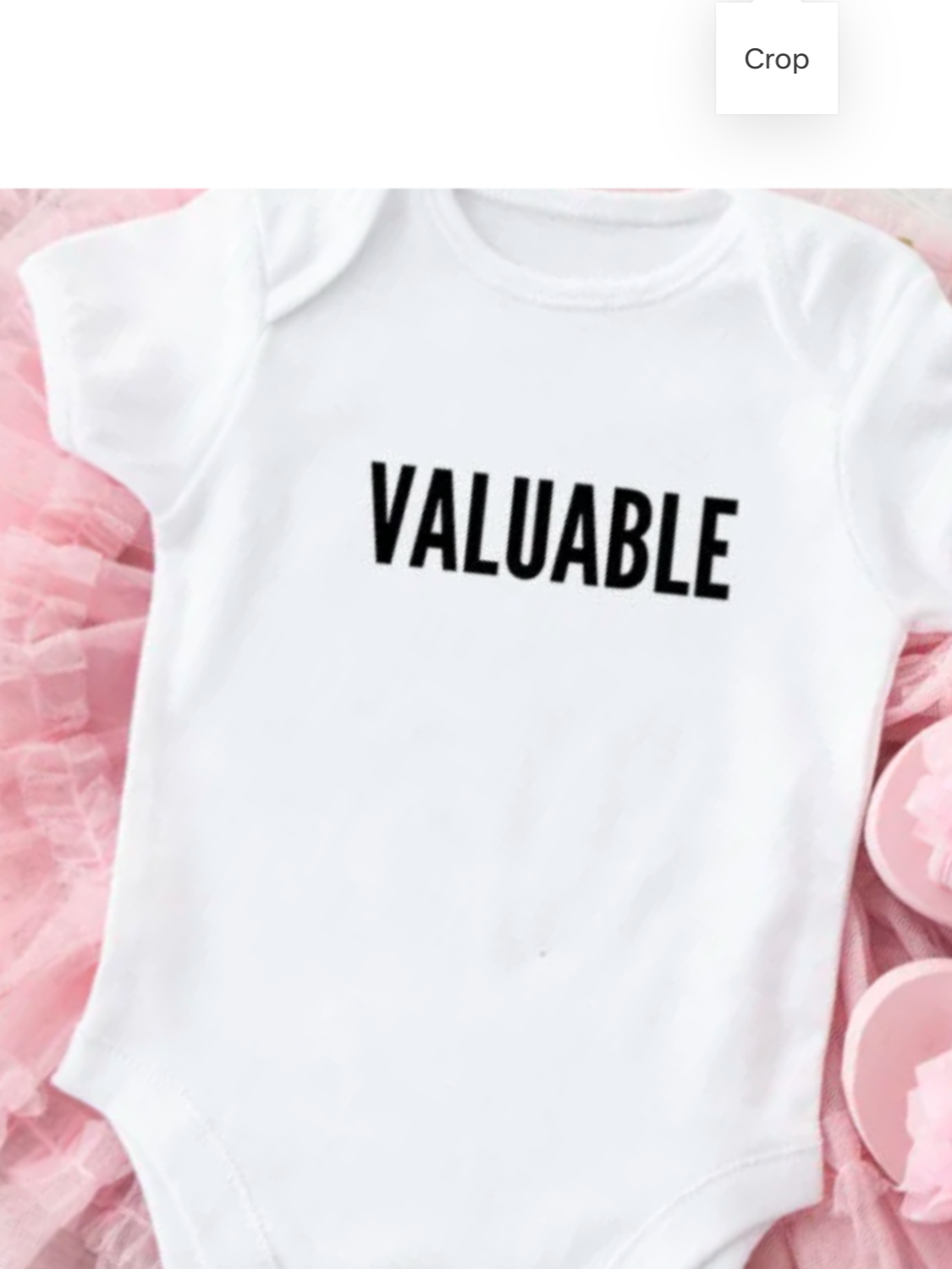 Reaffirm Baby - White Onesie