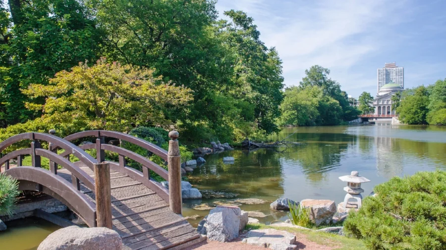 Jackson Park bordering the Woodlawn neighborhood remains a little piece of paradise in South Side Chicago