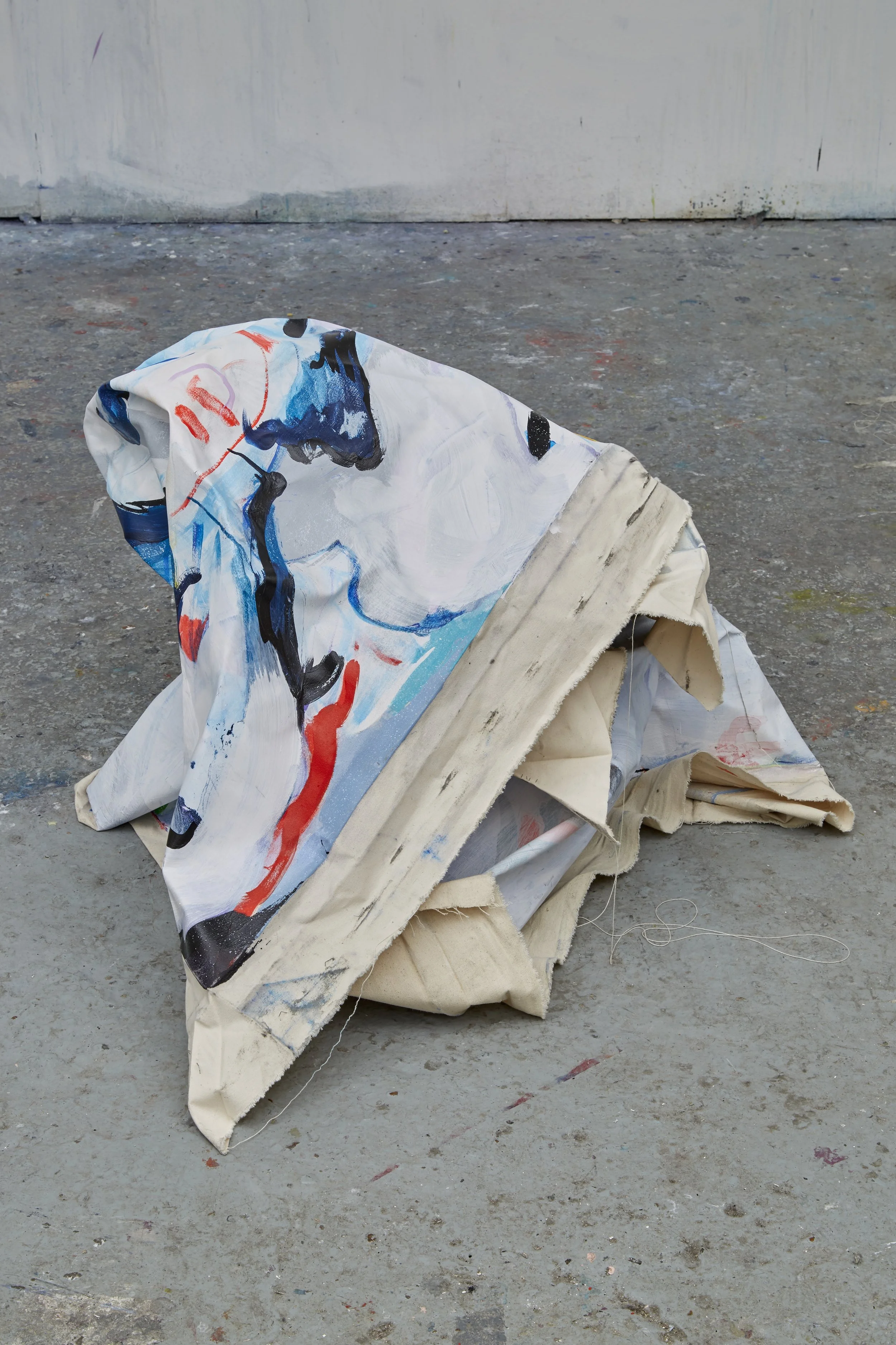 Recycled Painting II 2017 Acrylic on canvas Dimensions variable