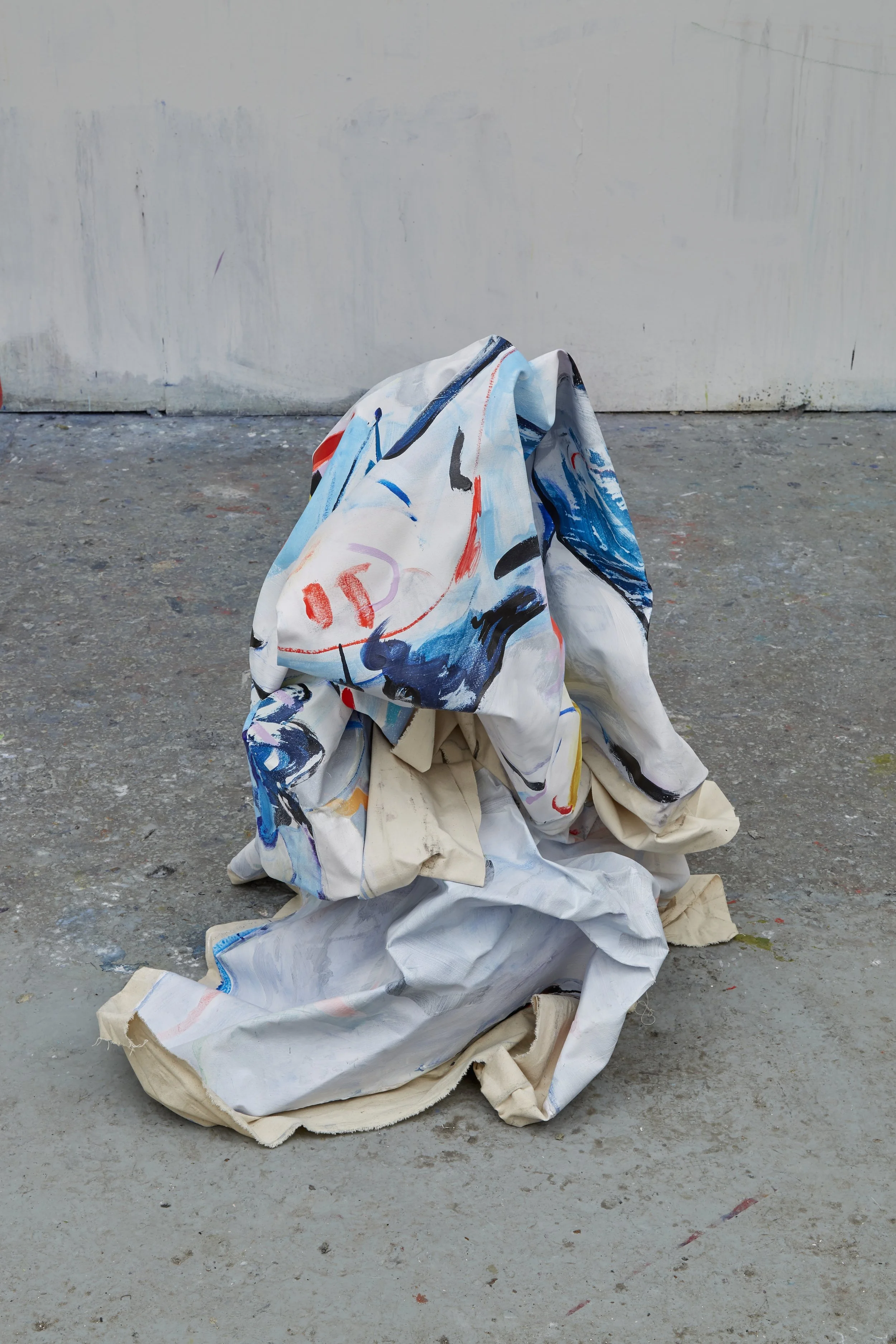 Recycled Painting III 2017 Acrylic on canvas Dimensions variable