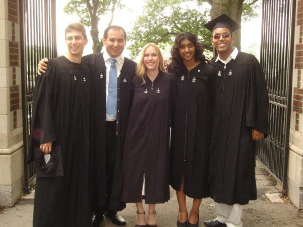 College graduation from Harvard in 2005
