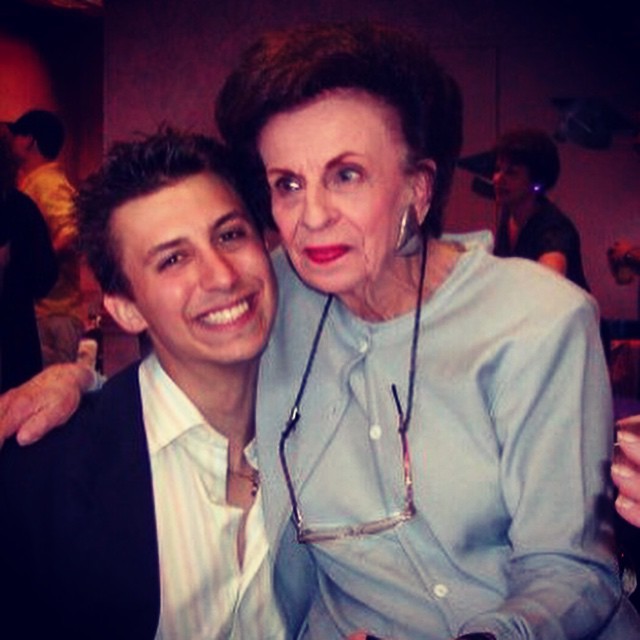 With my Grandma whom I miss every day
