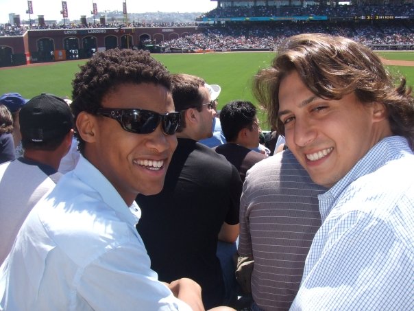 SF Giants game with Kanyi