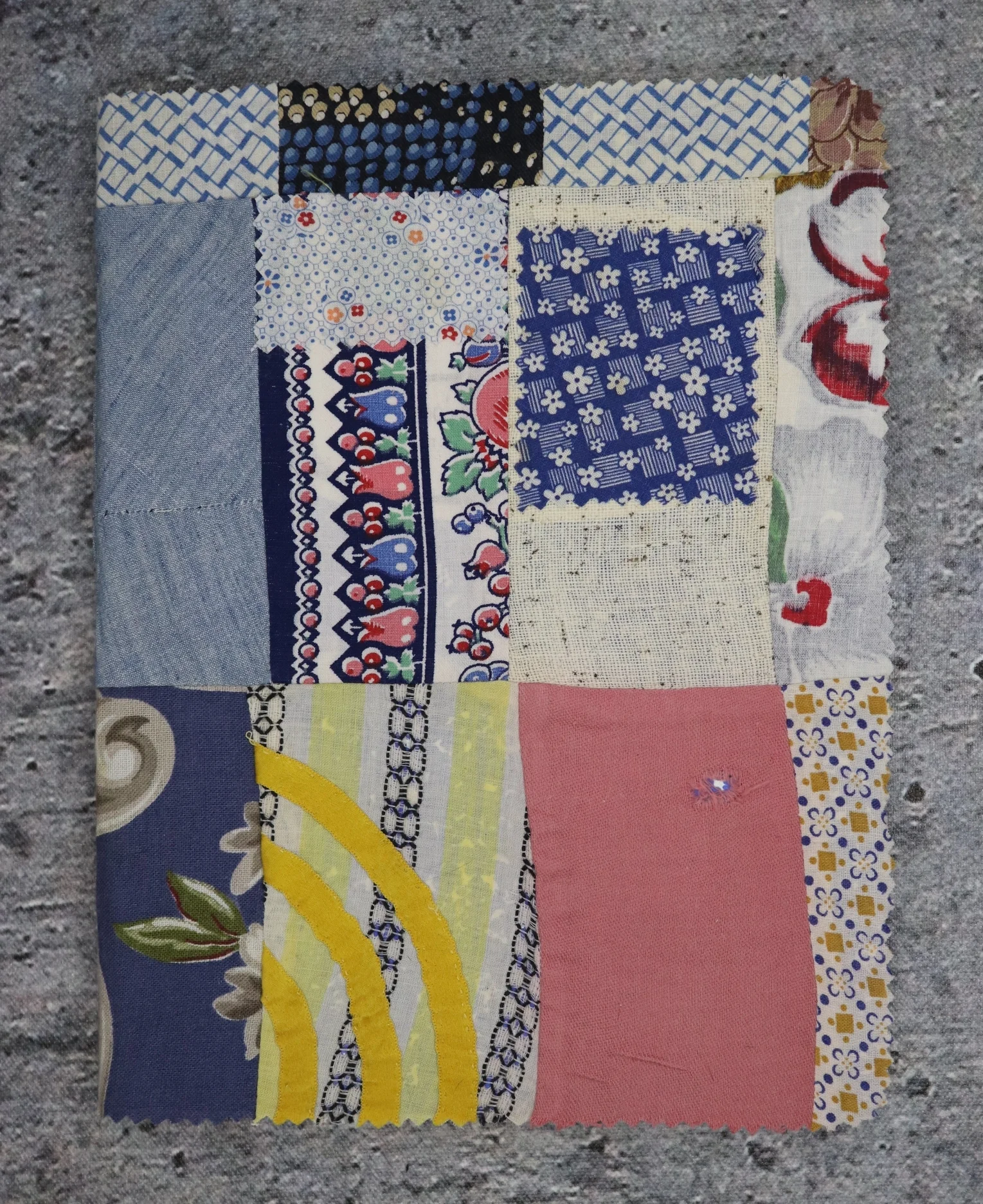 Vintage Quilt Covered Journal #13