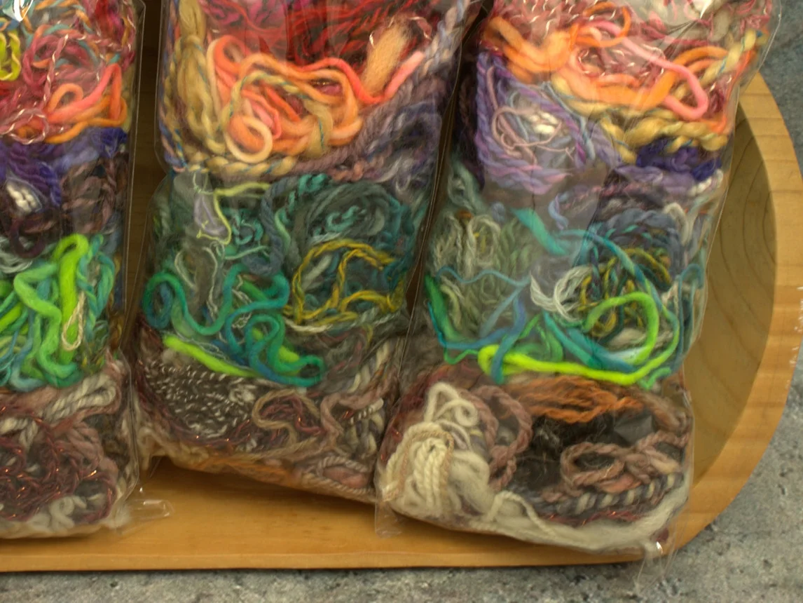 Handspun Bit Bags