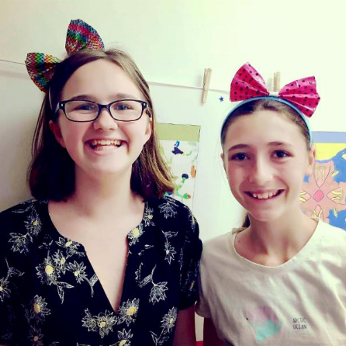 Josephine Kohler and Emma Philpot