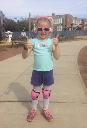 Thumbs up for running!