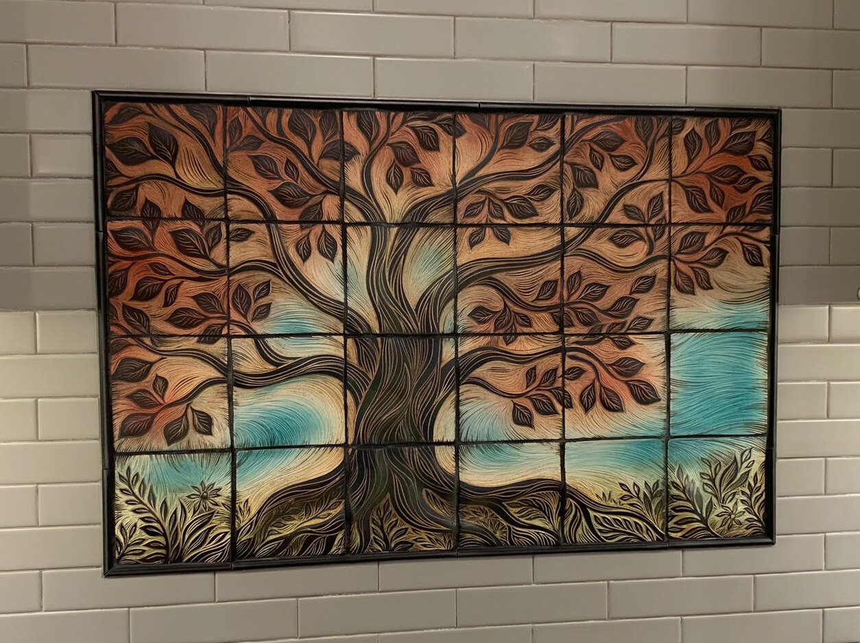 Modern Farmhouse Tree of Life Backsplash