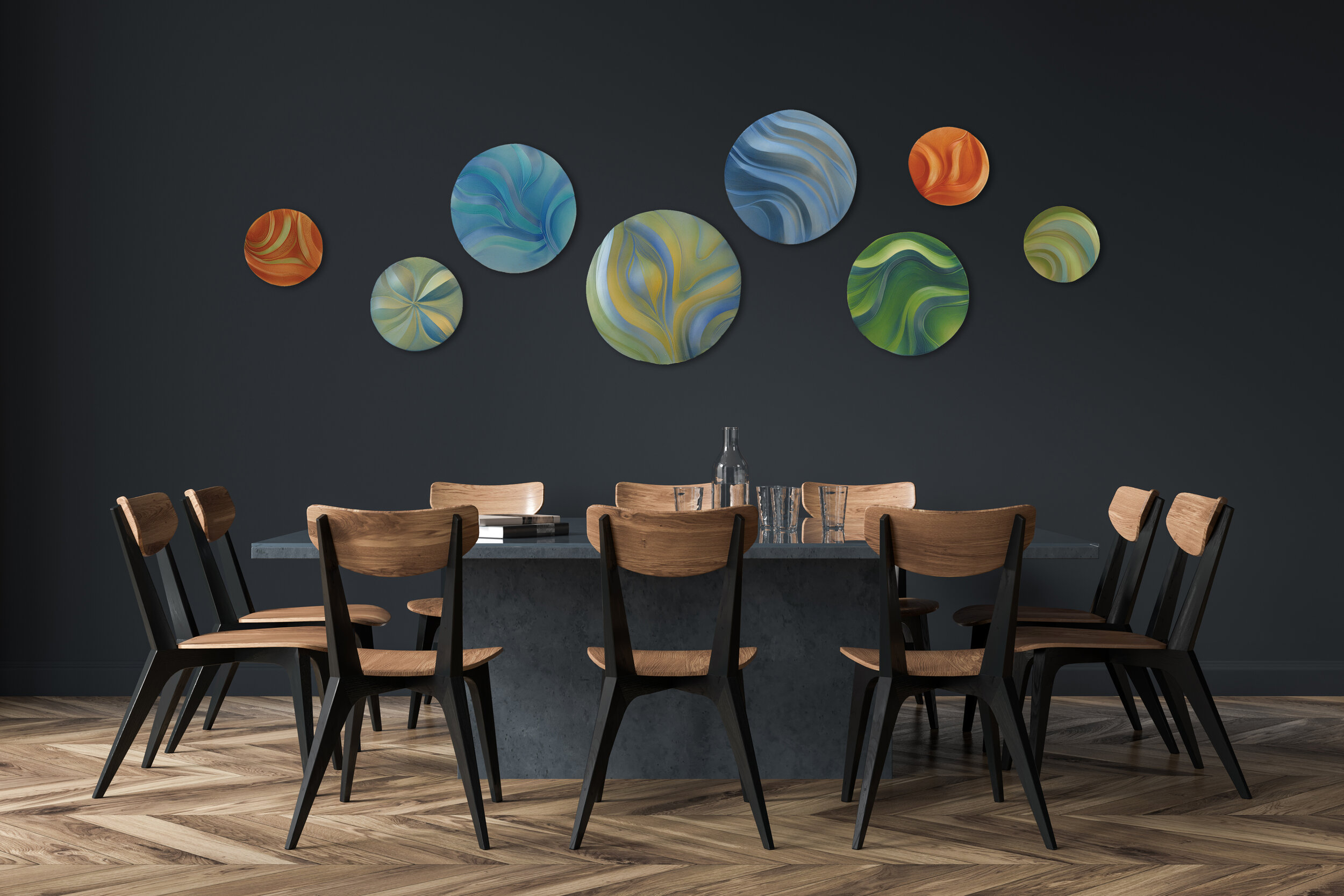 Earth Water Sky Disks