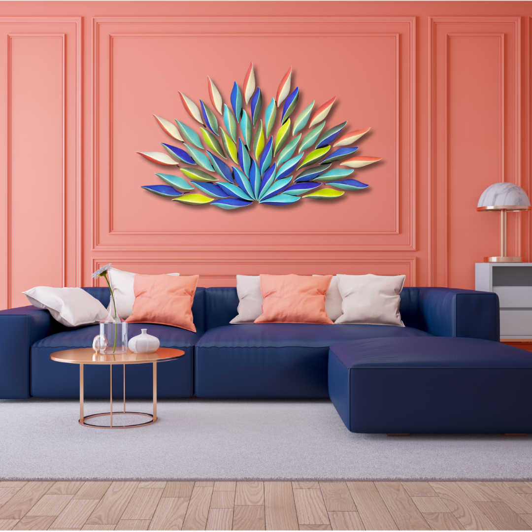 Peacock Feathers Mandala