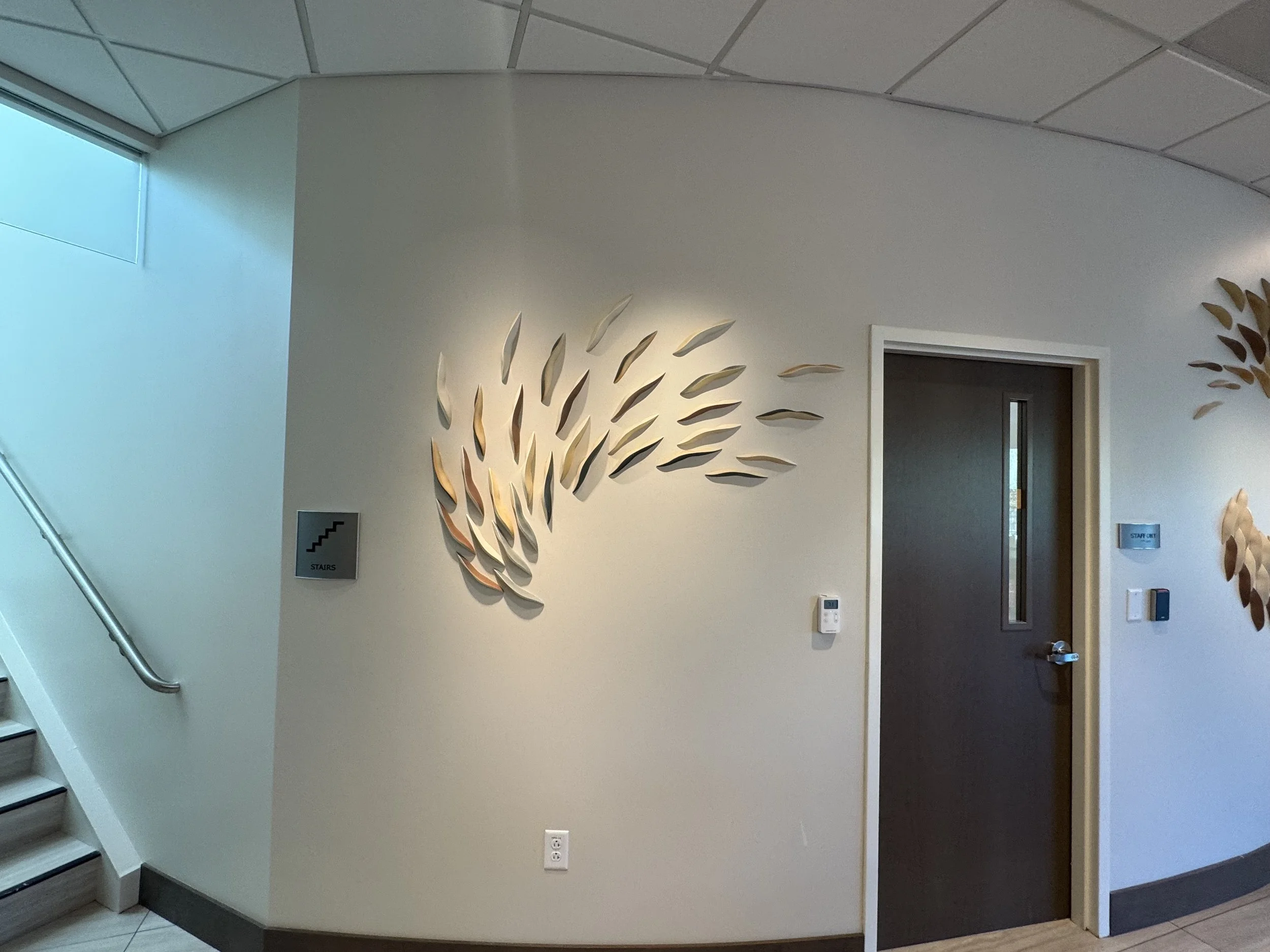 FAIRFIELD Cancer cetner Valerie Cooper Left Wall.jpg