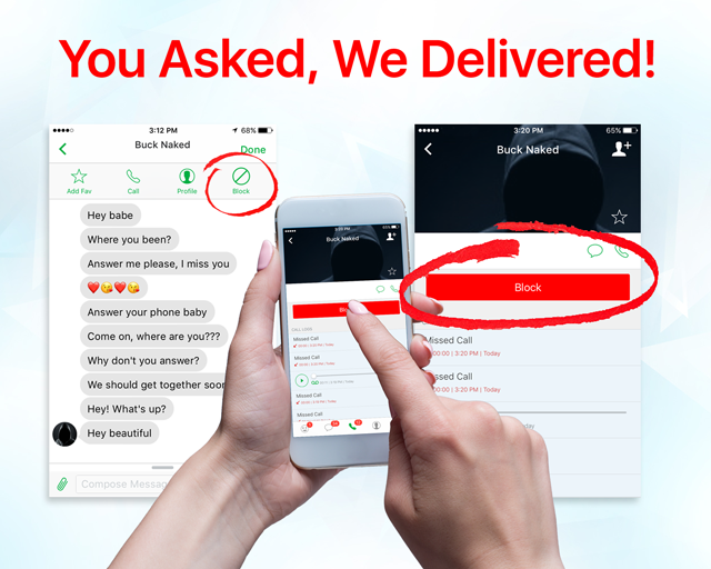 New! Block Inbound Callers & Texters!