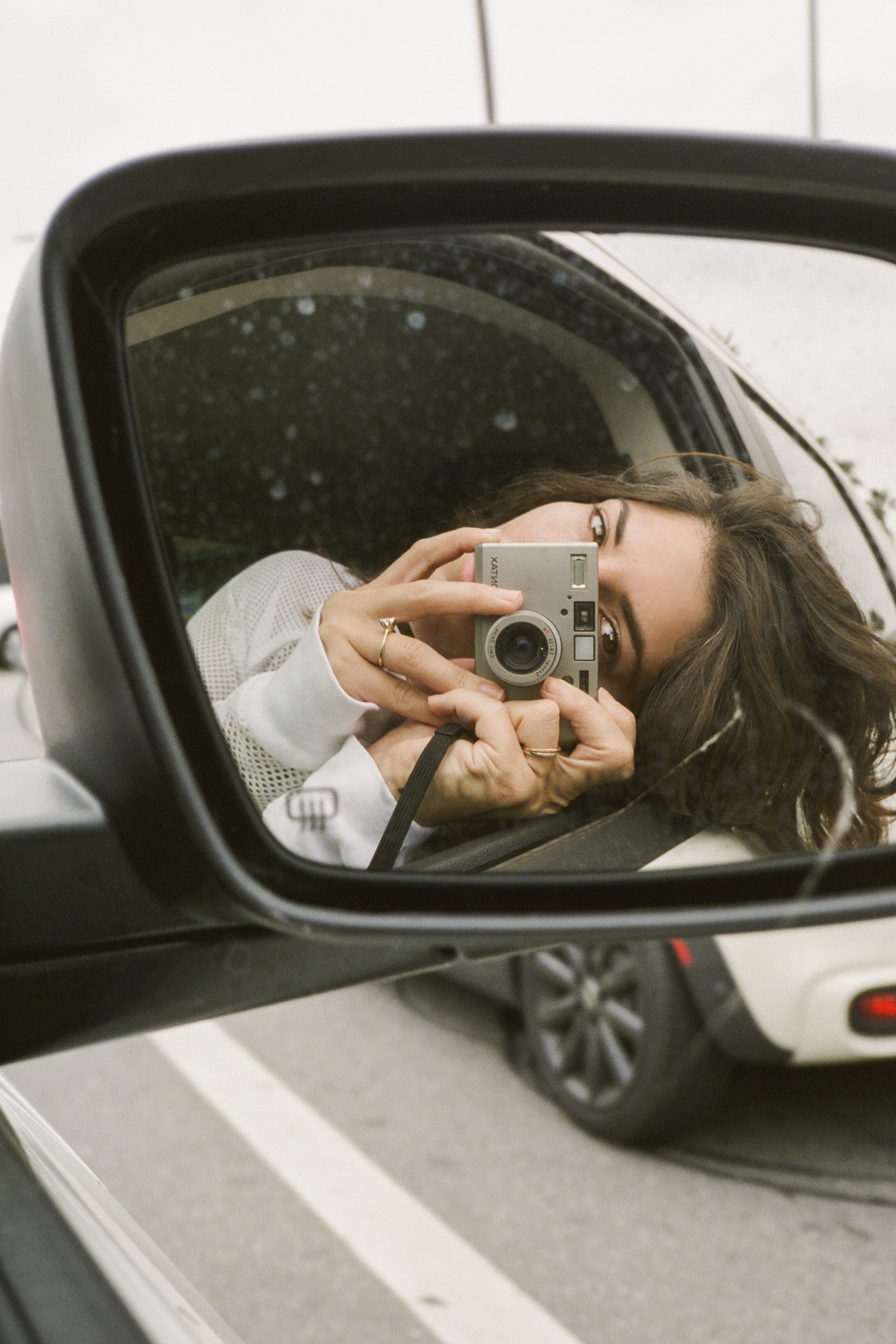 Self Portrait with Contax T3, Los Angeles June 2019