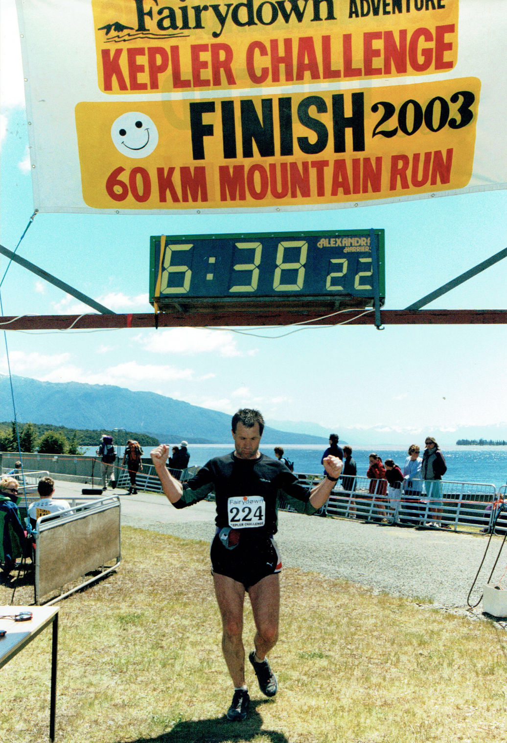 Russell Maylin completing the Kepler Challenge