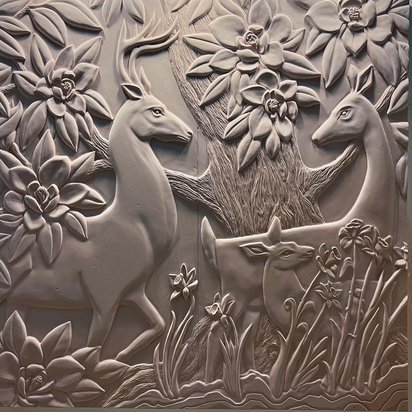 Deer&hellip;#basrelief #basreliefsculpture