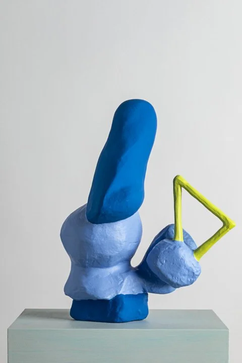 Languaging Blue. Detail