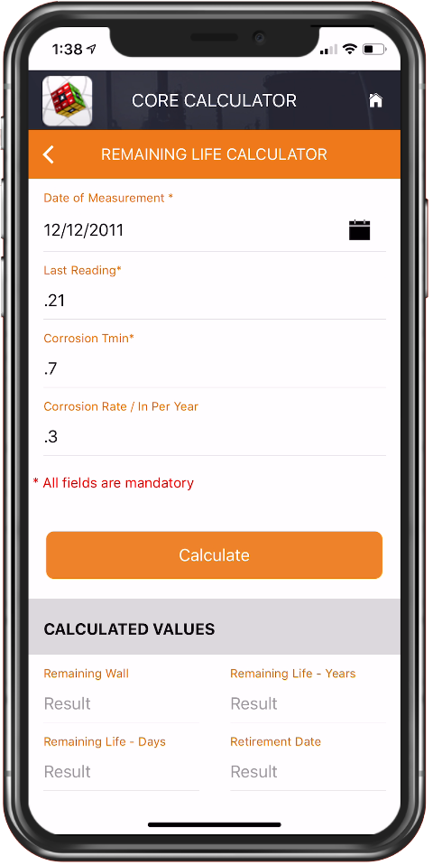 Remaining Life Calculations