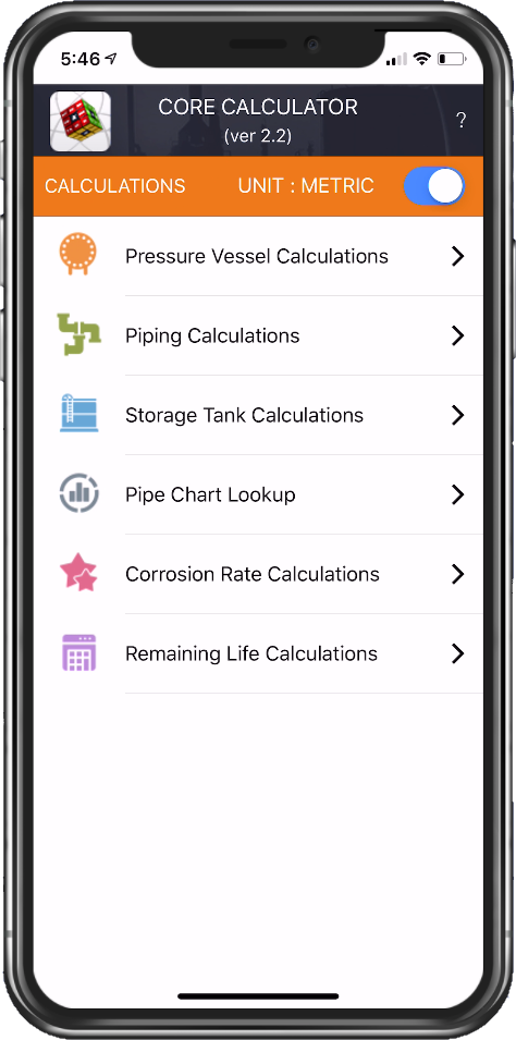 Calculation Options