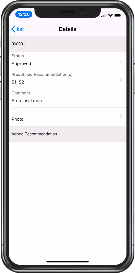 Recommendations Management