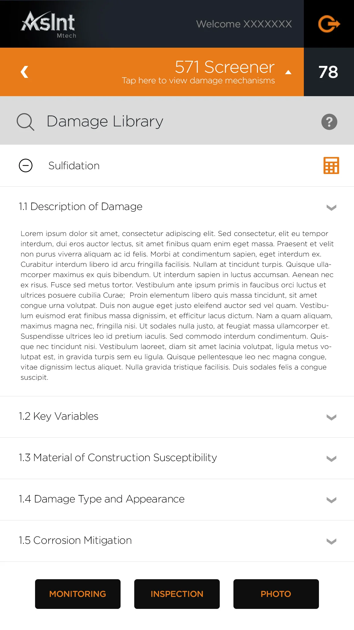 Mechanism Screener Details