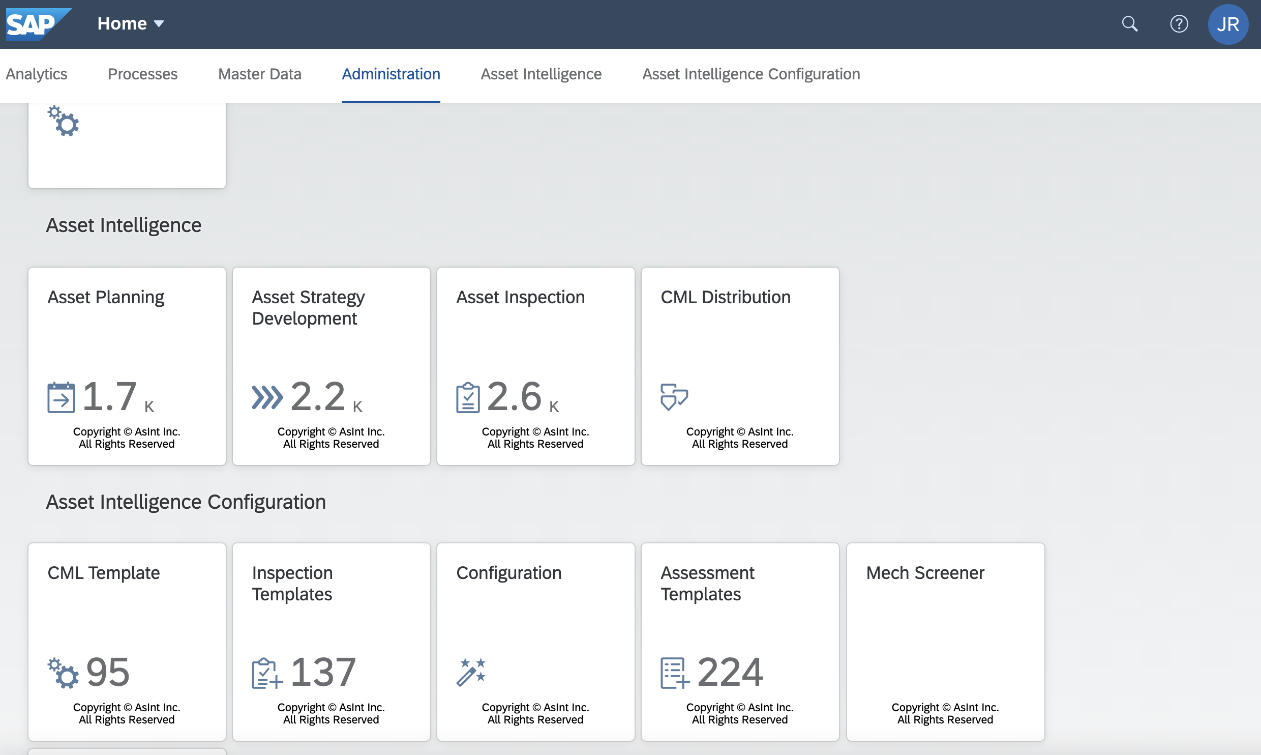 CORE Inspection for SAP as a Tile App within SAP