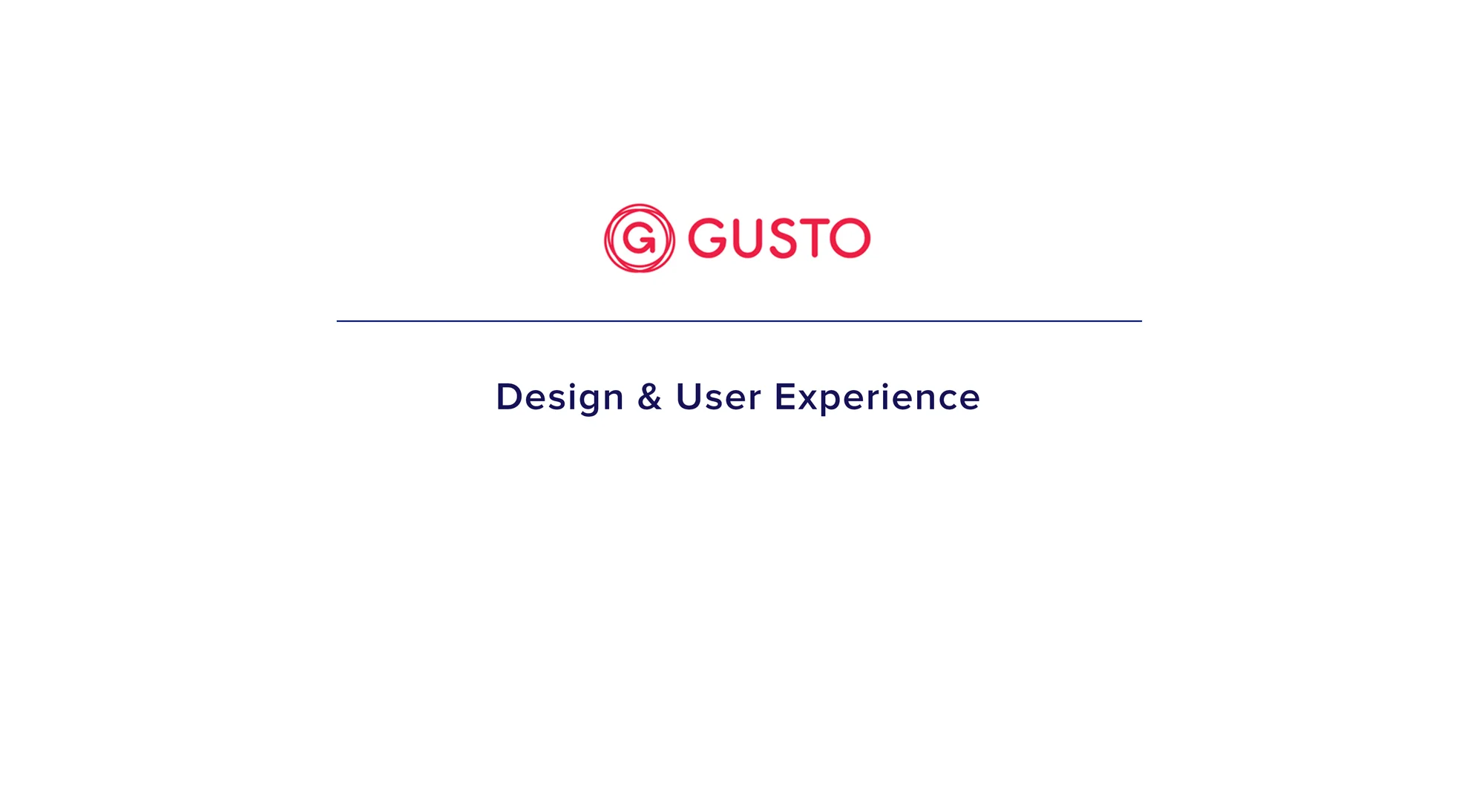 Product Design Lead Gusto San Francisco