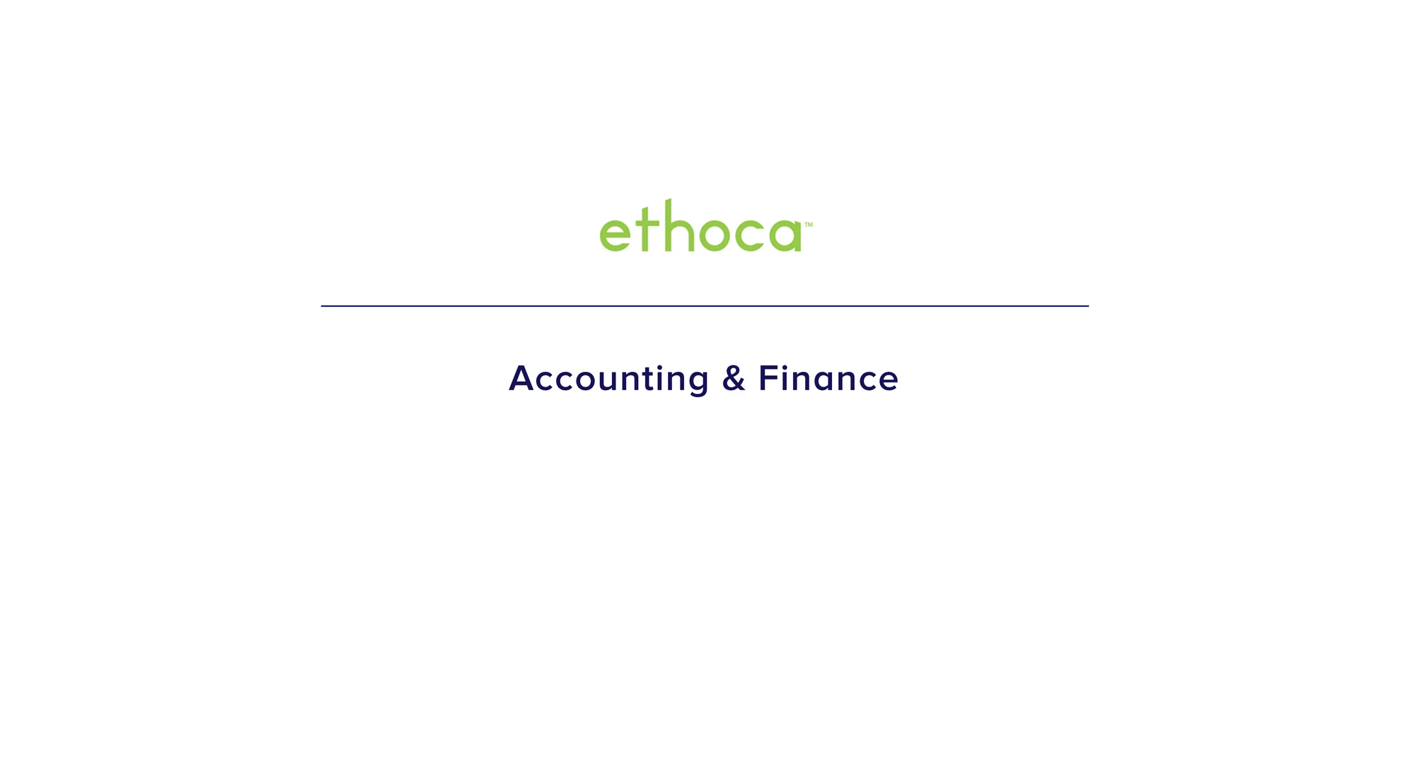 Accounts Receivable Clerk Ethoca Toronto