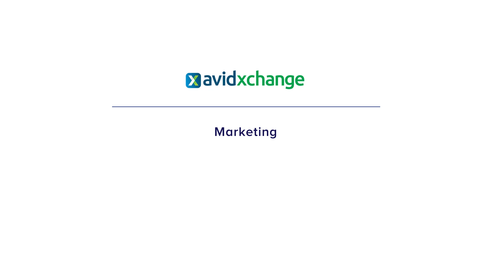Marketing Operations Manager AvidXchange Charlotte