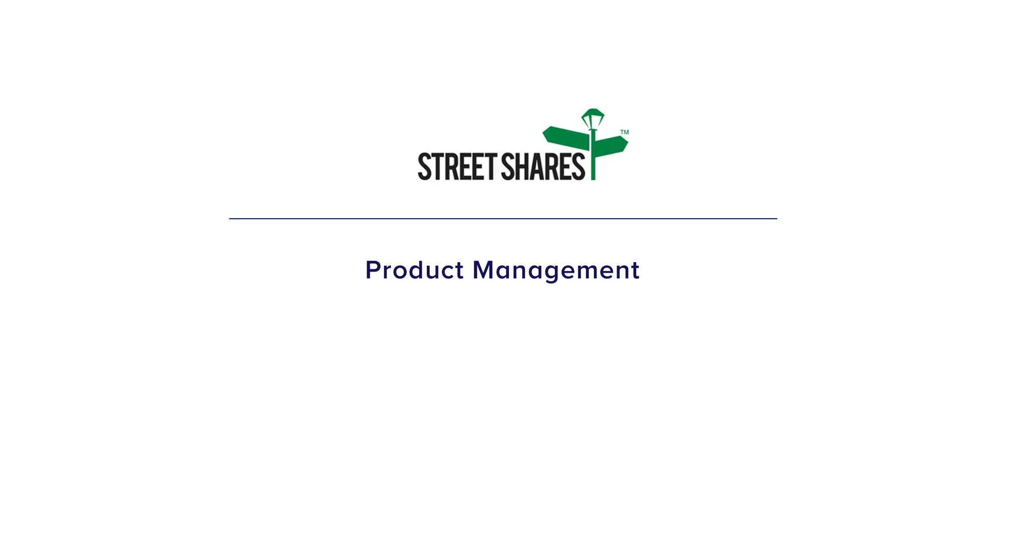 VP, Head of Product Management StreetShares Reston
