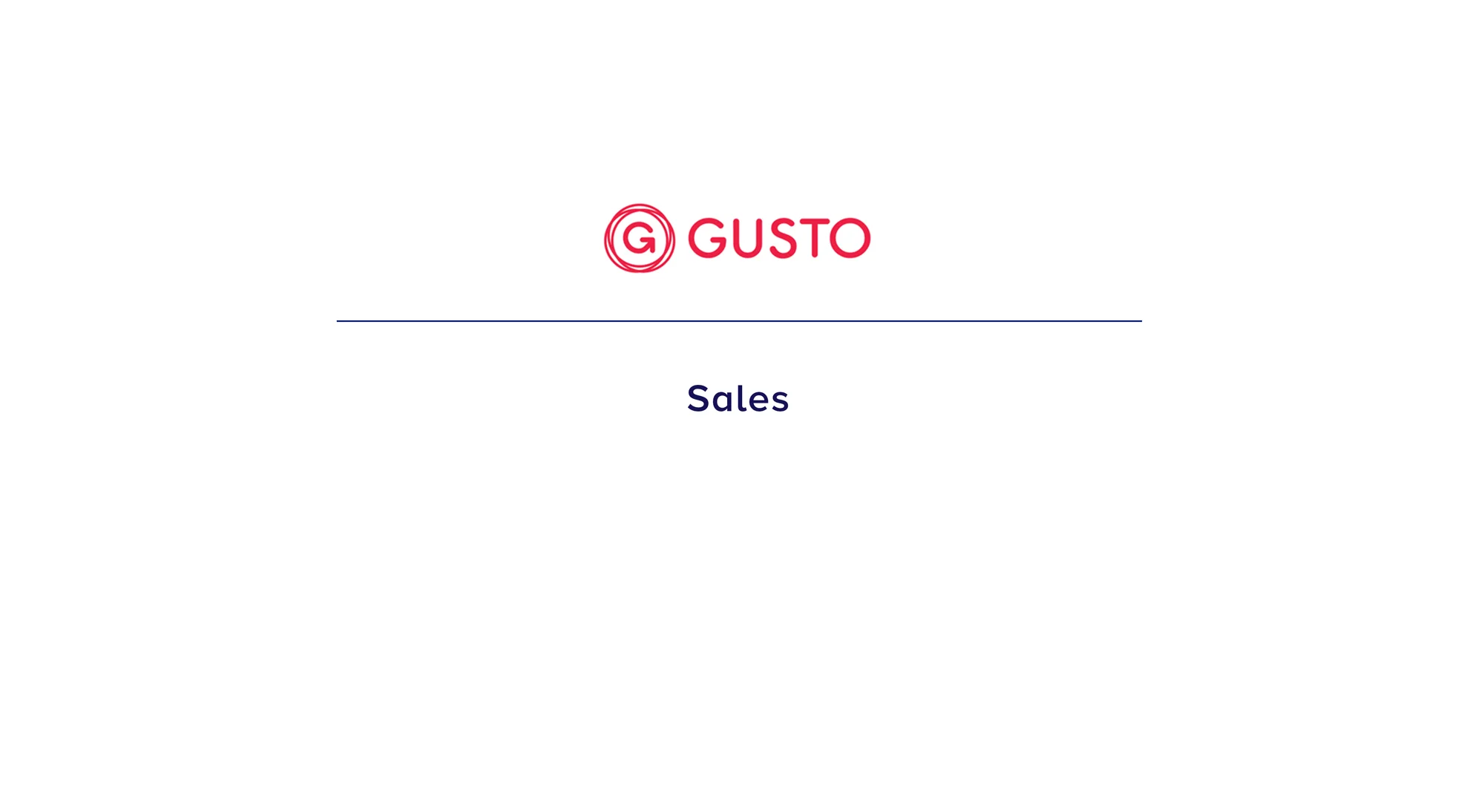 Junior Account Executive Gusto Denver