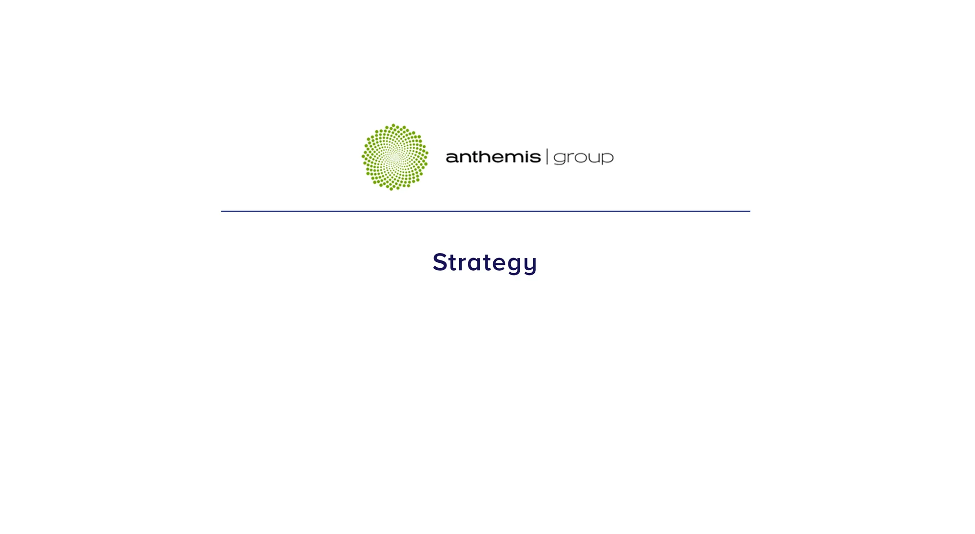 Director, Advisory Anthemis Group London, UK